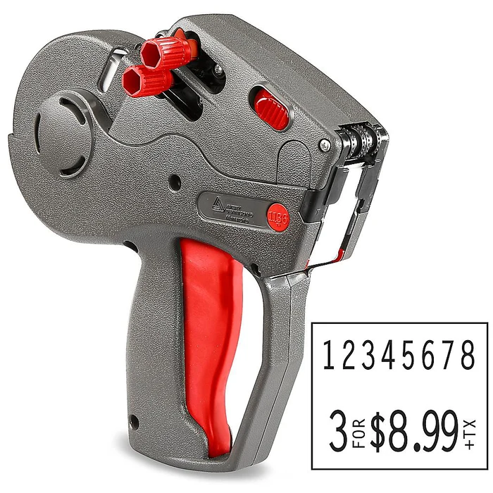 1136 Numeric Label Gun and Labels