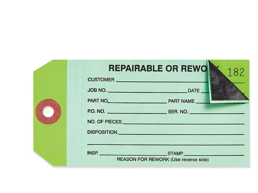 2-Part Inspection Tags