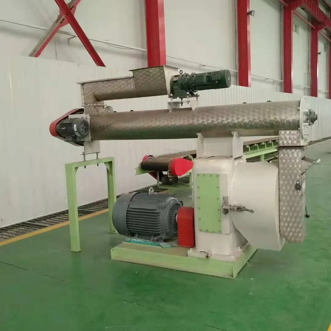 custom animal feed production line with pellet mill extruder and feed crusher