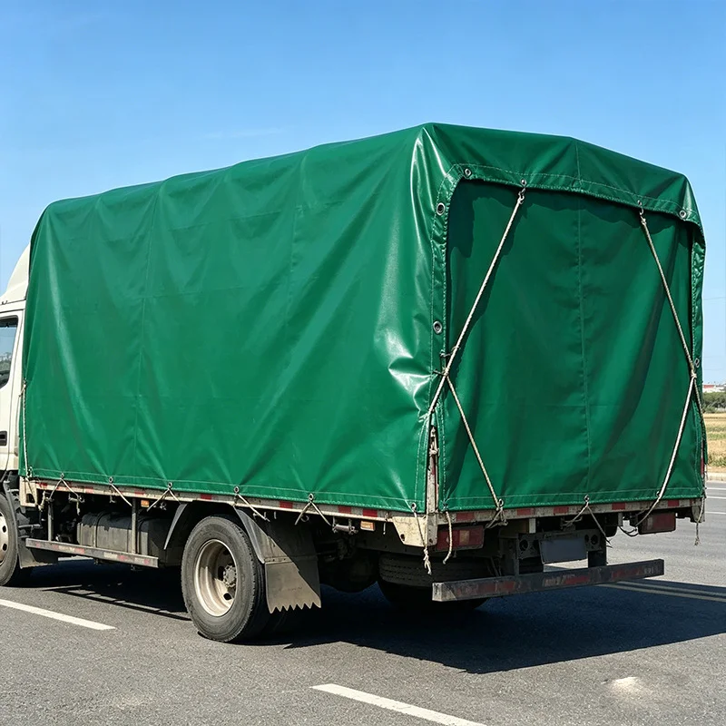 custom PE PVC waterproof tarpaulin heavy duty cover supplier for retail and industrial programs