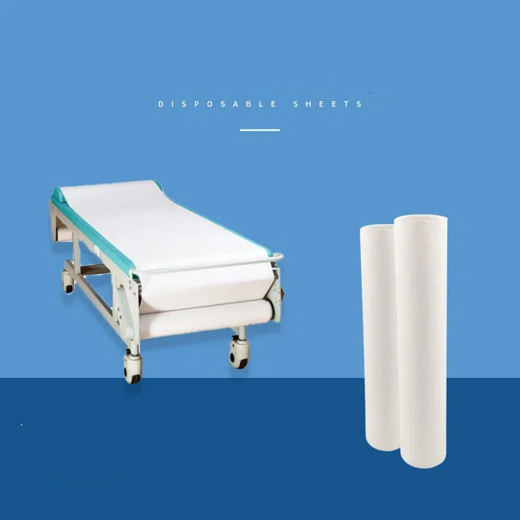 custom disposable protective paper bed sheet supplier for healthcare and hygiene programs