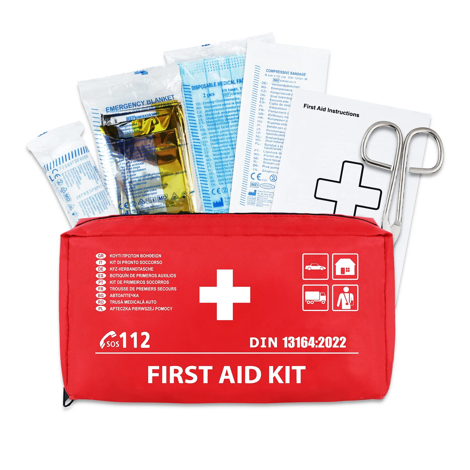 custom first aid kit medical dressing adhesive bandage and wound care supplier