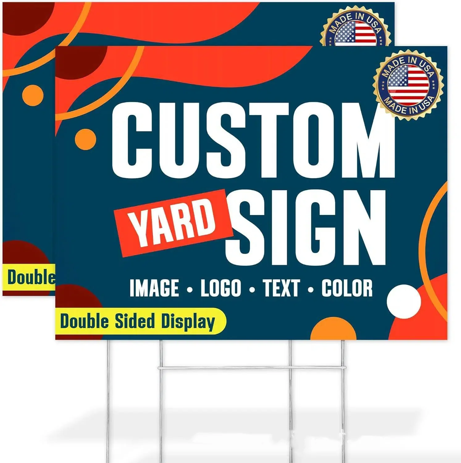 custom corrugated plastic signs supplier