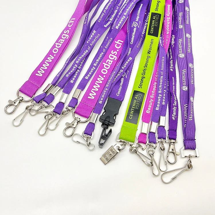 custom woven lanyards supplier