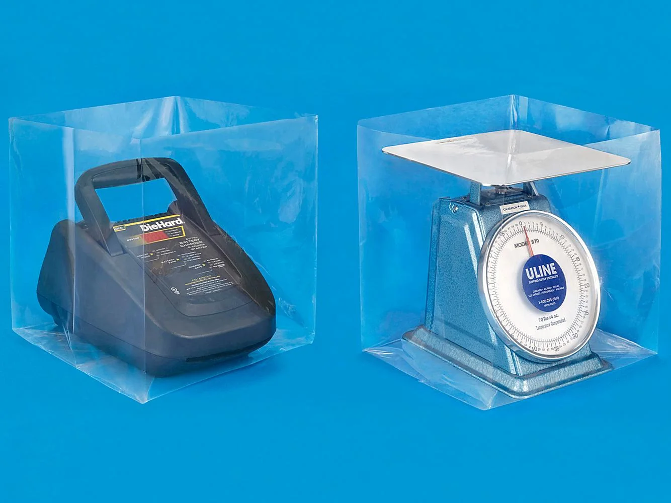 4 Mil Gusseted Poly Bags