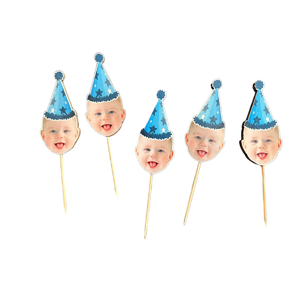 custom face birthday cake topper - supplier documentation review available