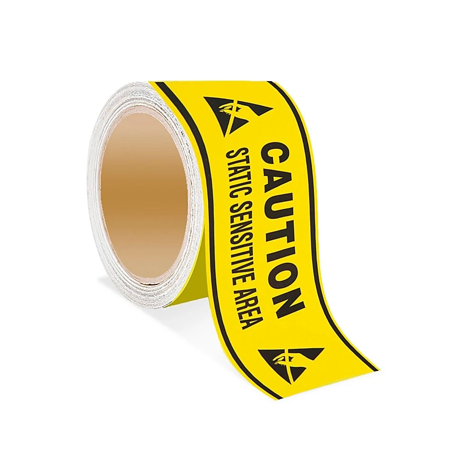 Anti-Static Warning Floor Tape