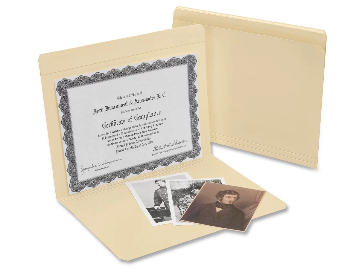 Archival File Folders