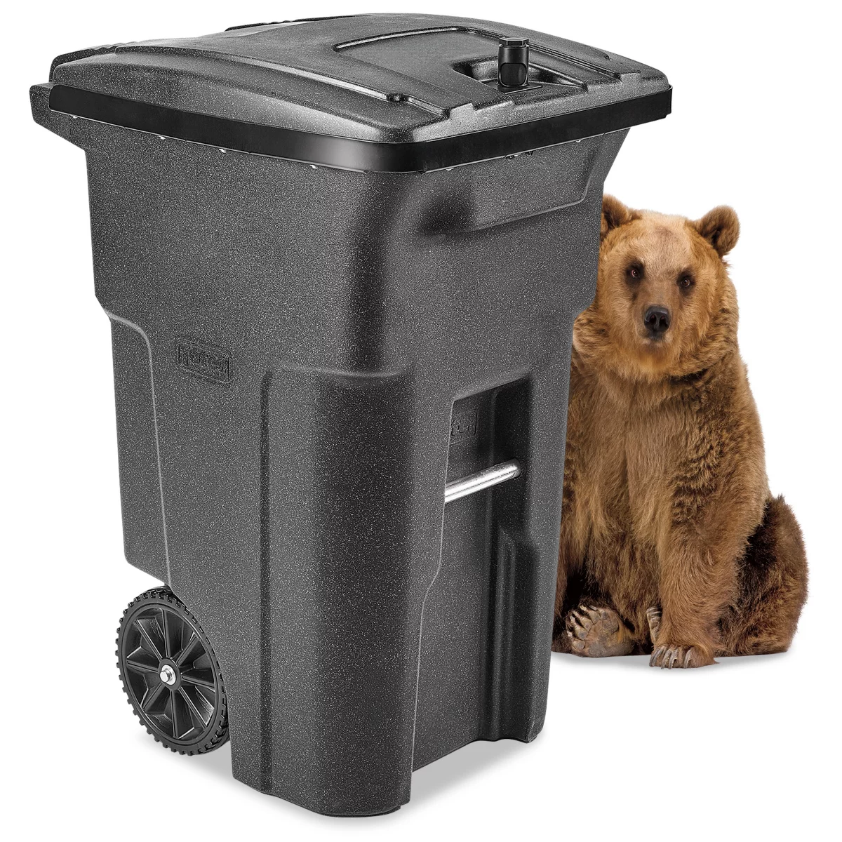 Bear Tough Trash Cans With Wheels