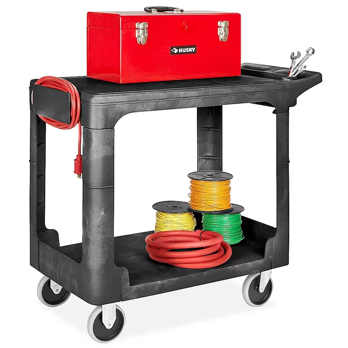 Classic Flat Shelf Utility Carts