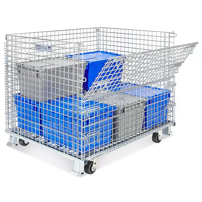 Collapsible Wire Containers