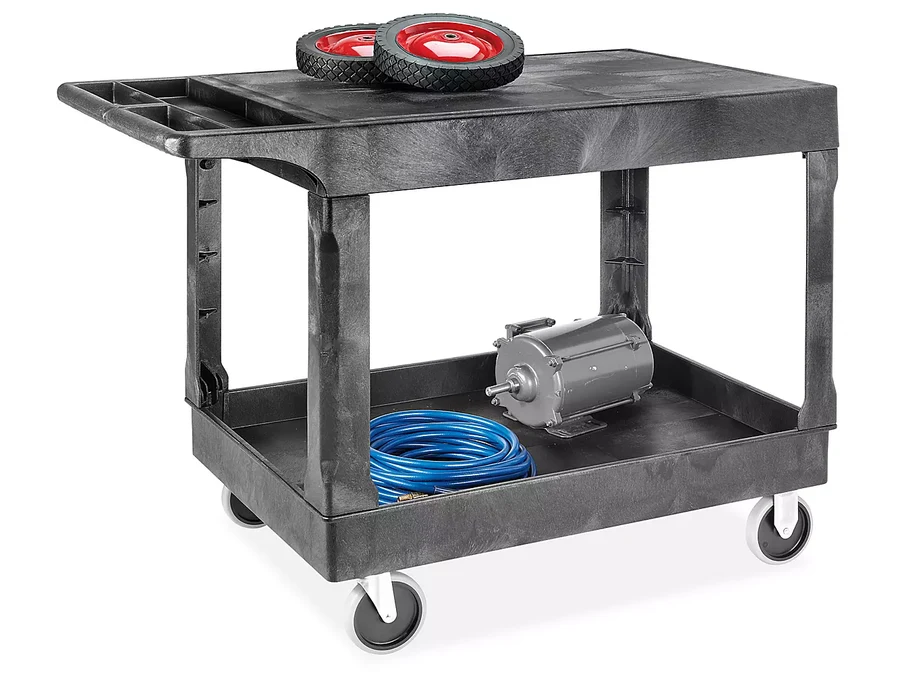 Flat Shelf Utility Carts