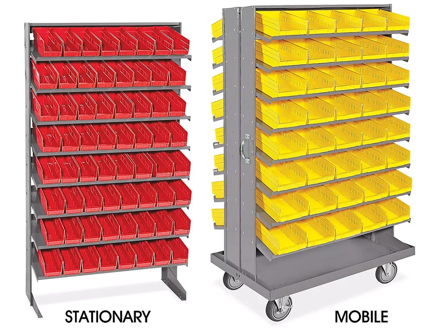 Gravity Shelf Bin Organizers