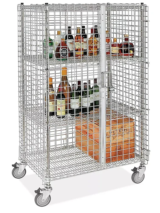Stainless Steel Security Carts