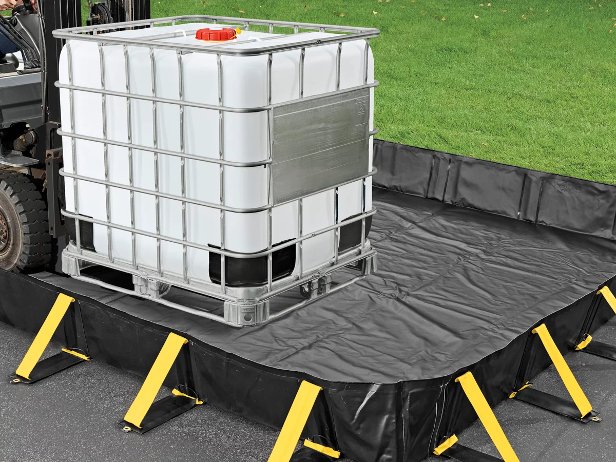 Collapsible Spill Berms
