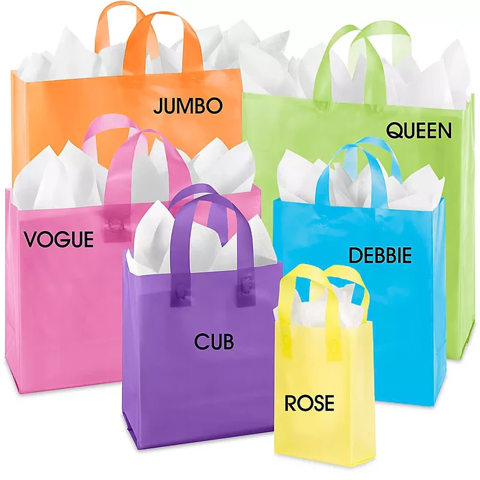 Colored Frosty Shoppers