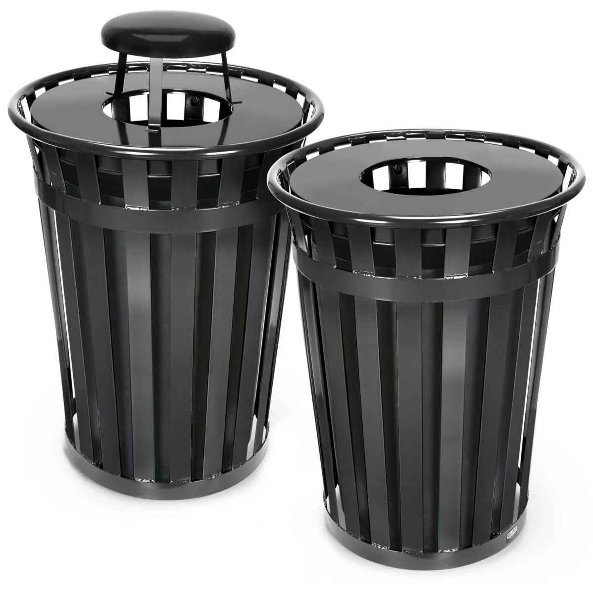 Courtyard Trash Cans