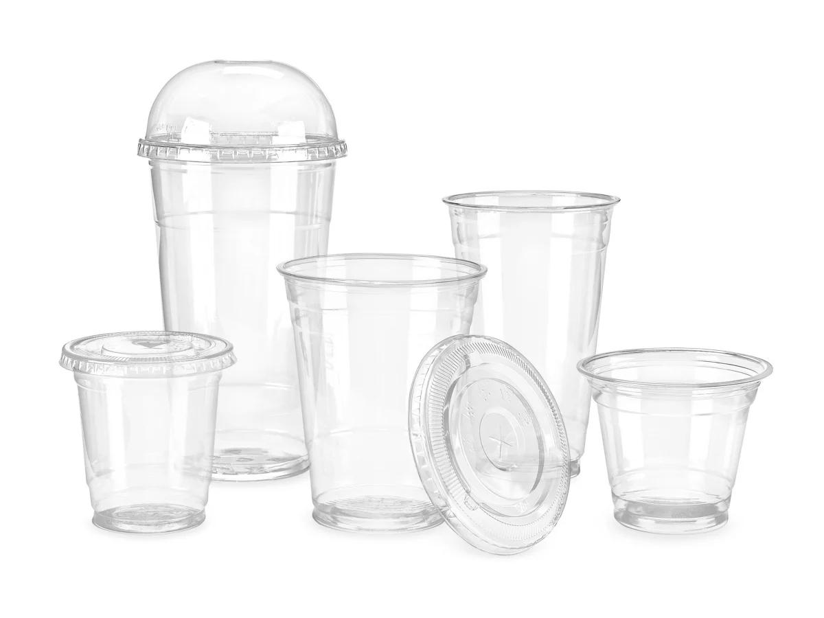 Crystal Clear Plastic Cups