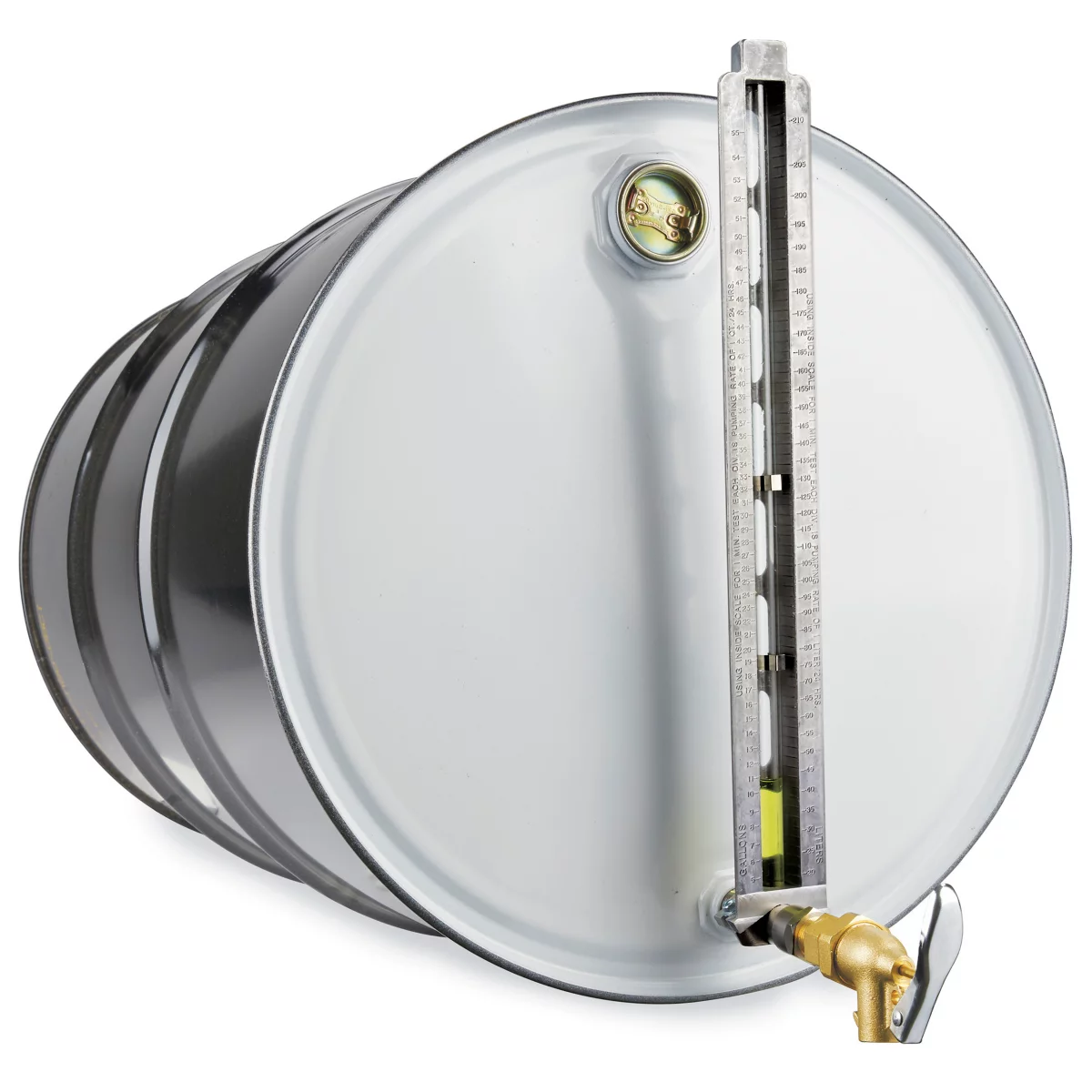 Drum Gauge With Faucet