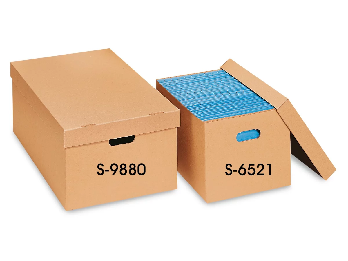 Economy Storage File Boxes With Lid