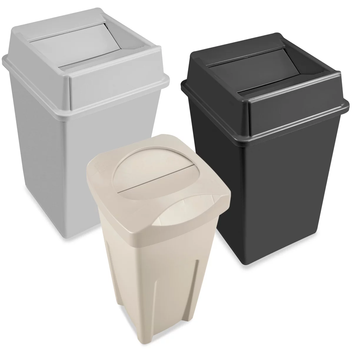 Hands-Free Trash Cans