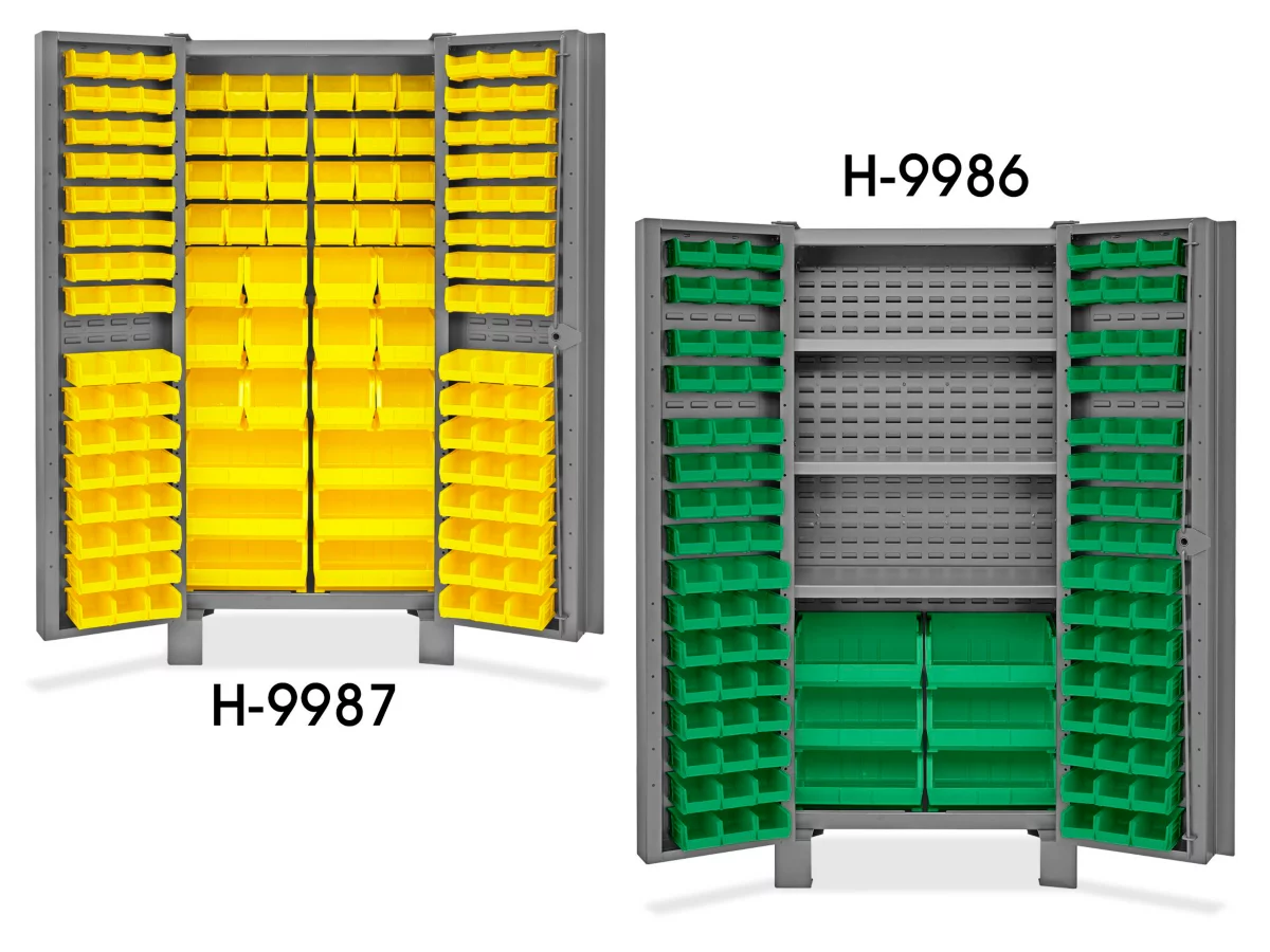 Heavy-Duty Bin Storage Cabinets