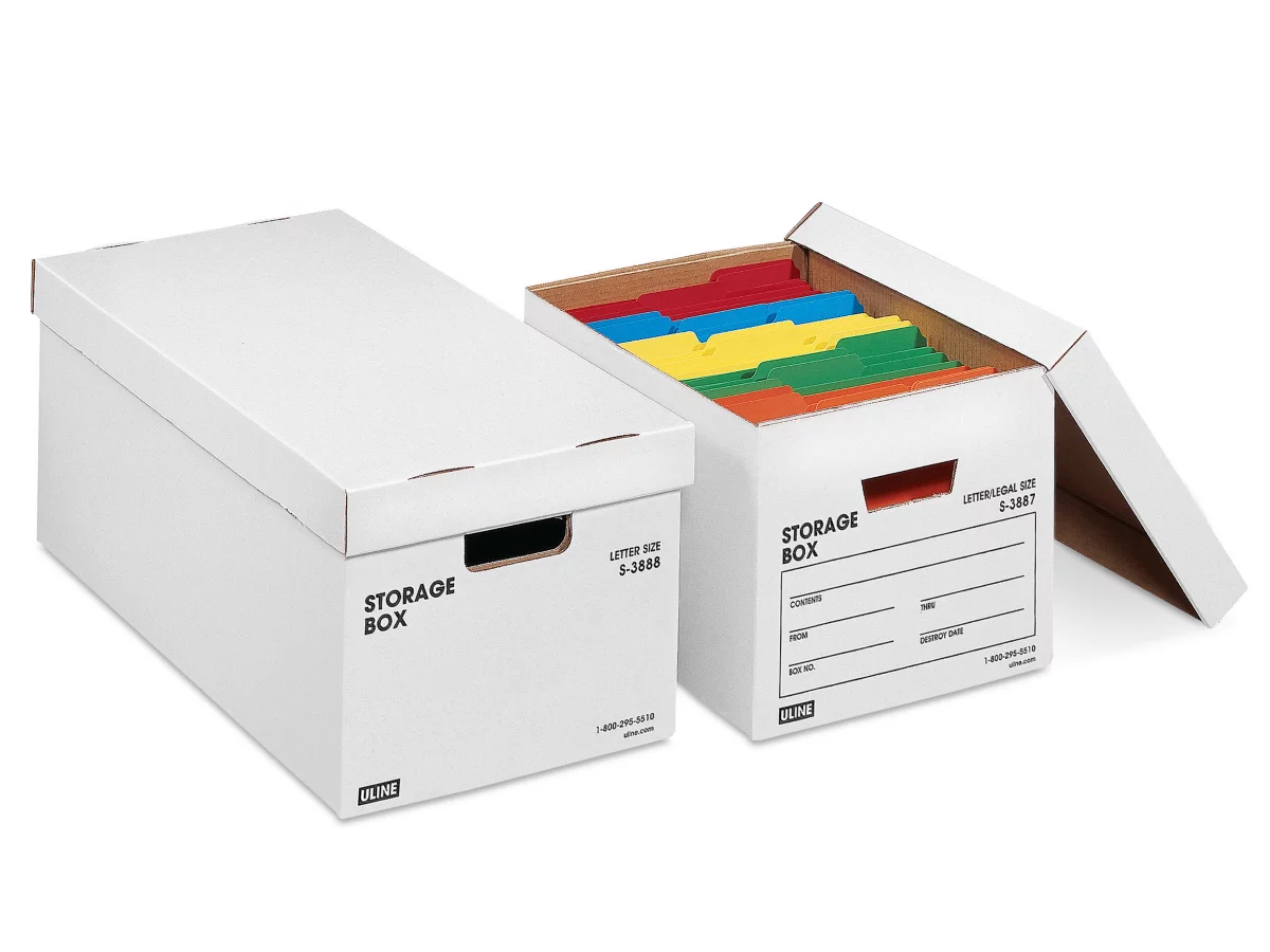 Heavy Duty Storage File Boxes