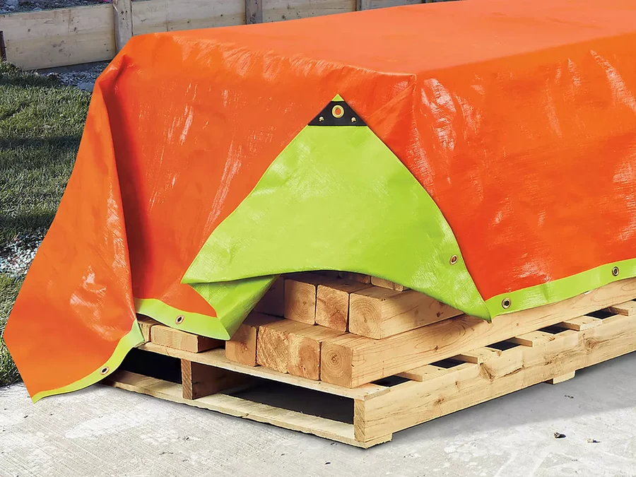 Hi-Vis Heavy Duty Woven Tarps