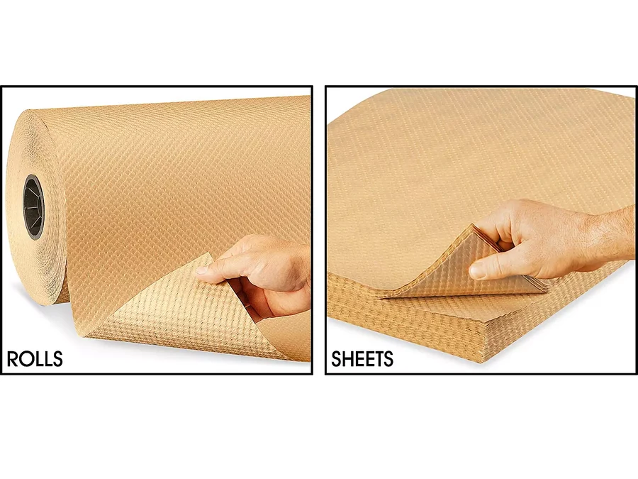 Indented Kraft Paper