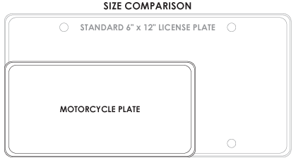 Motorcycle Plates reference 10