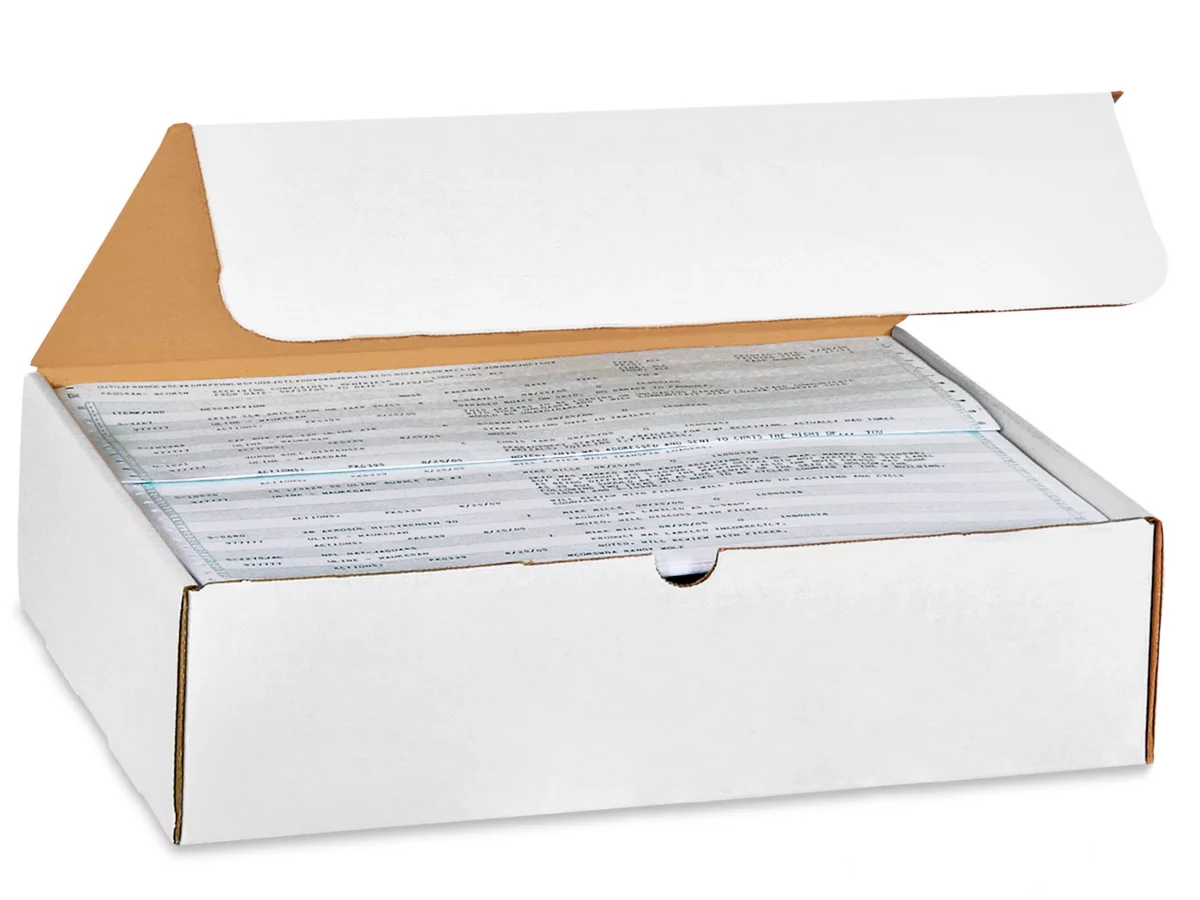 Literature Mailers-White