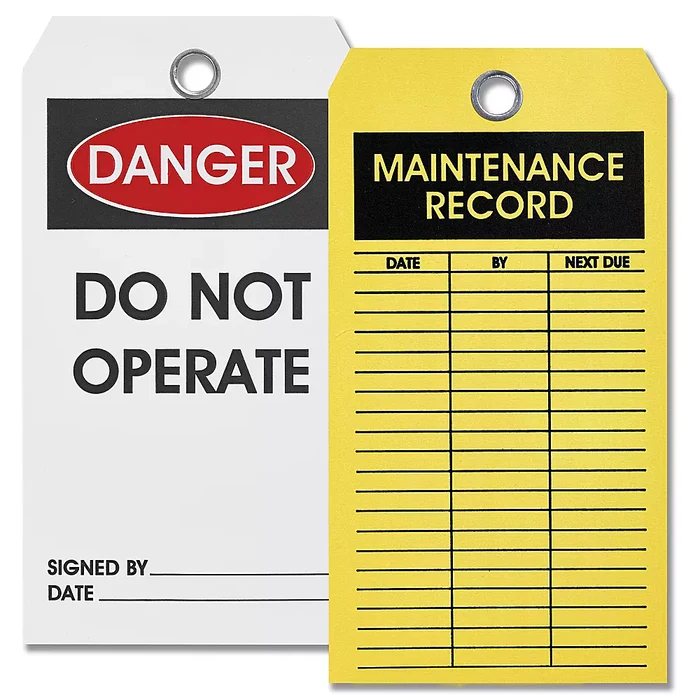 Machinery Tags