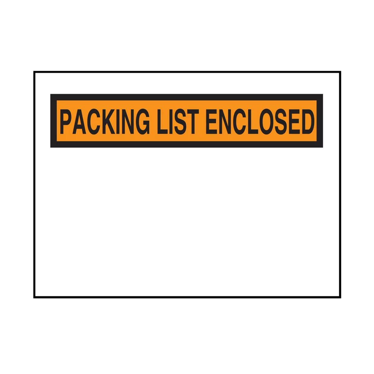 Packing List Envelopes