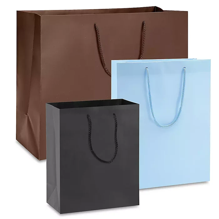Matte Laminate Shopping Bags