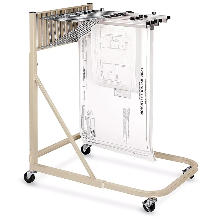 Mobile Blueprint Rack