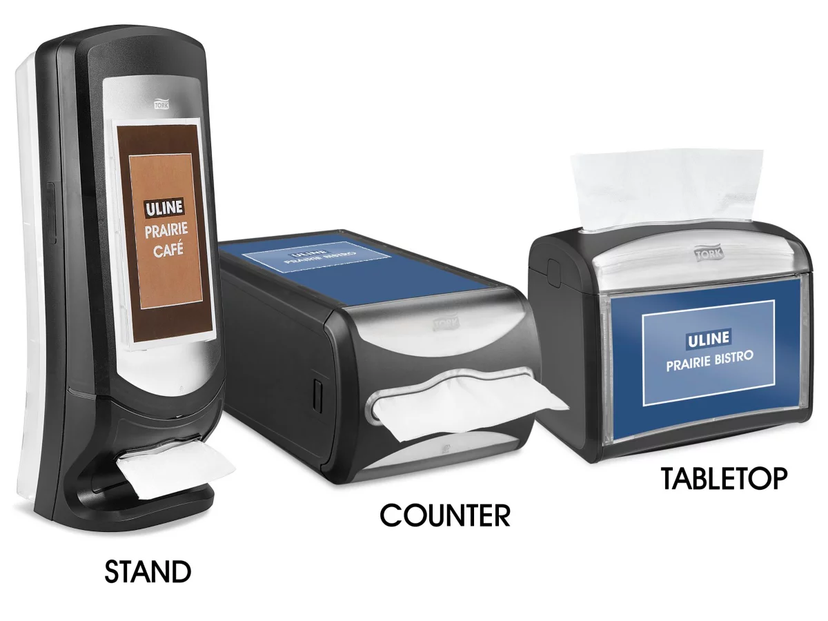 Napkins And Dispensers