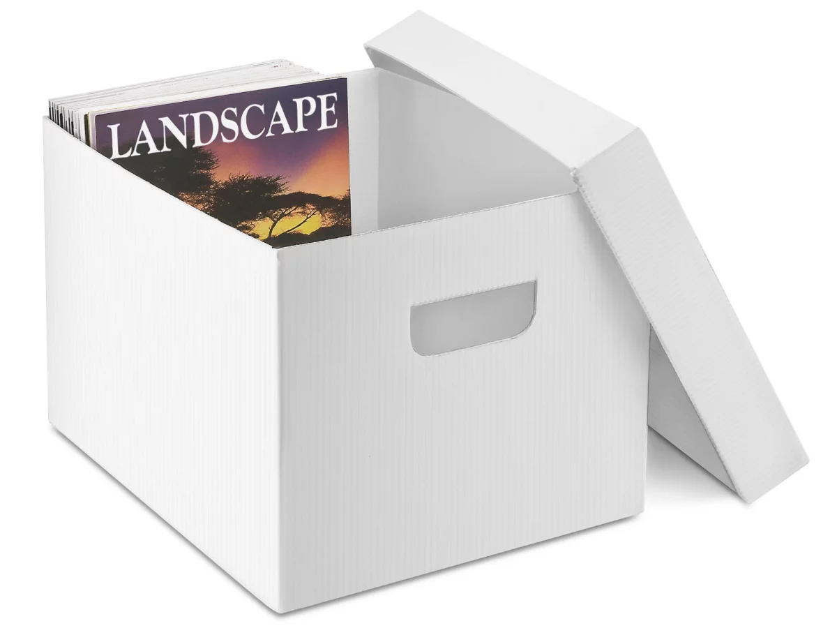 Plastic Storage File Boxes