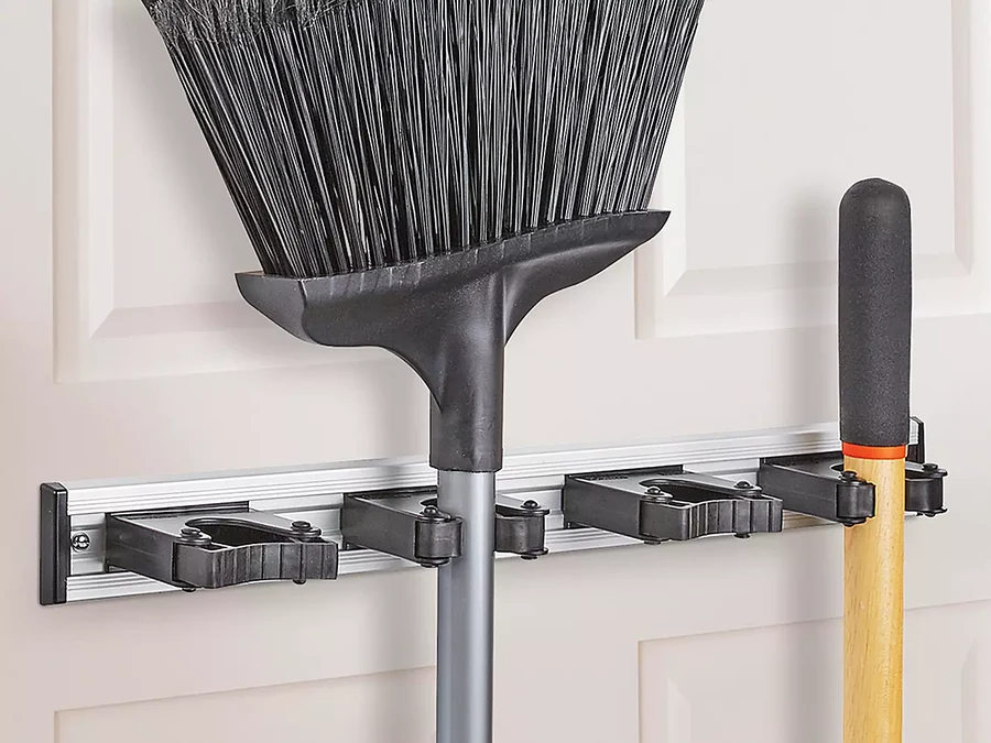 Quick Adjust Mop Broom Holders
