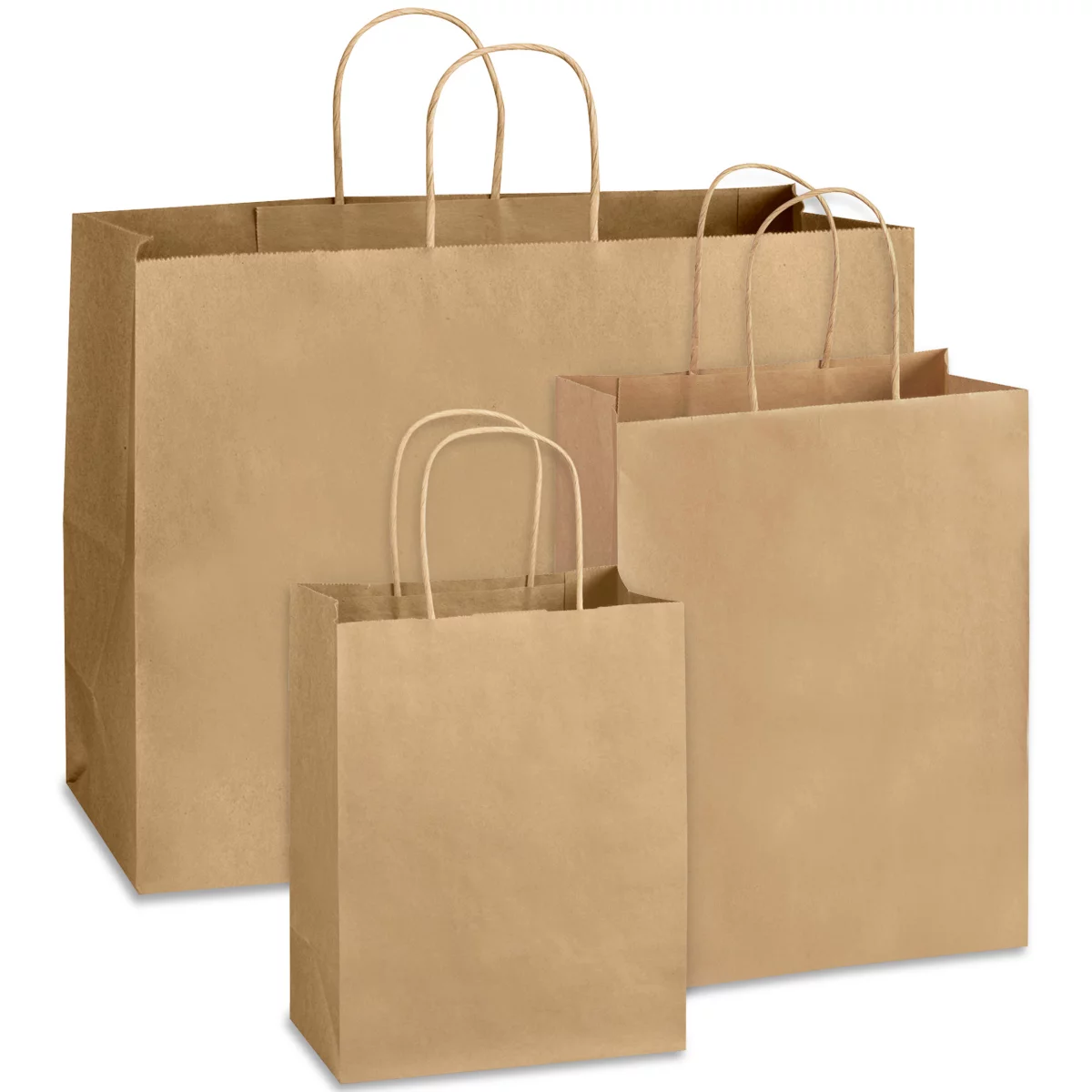 Recycled Paper Shopping Bags