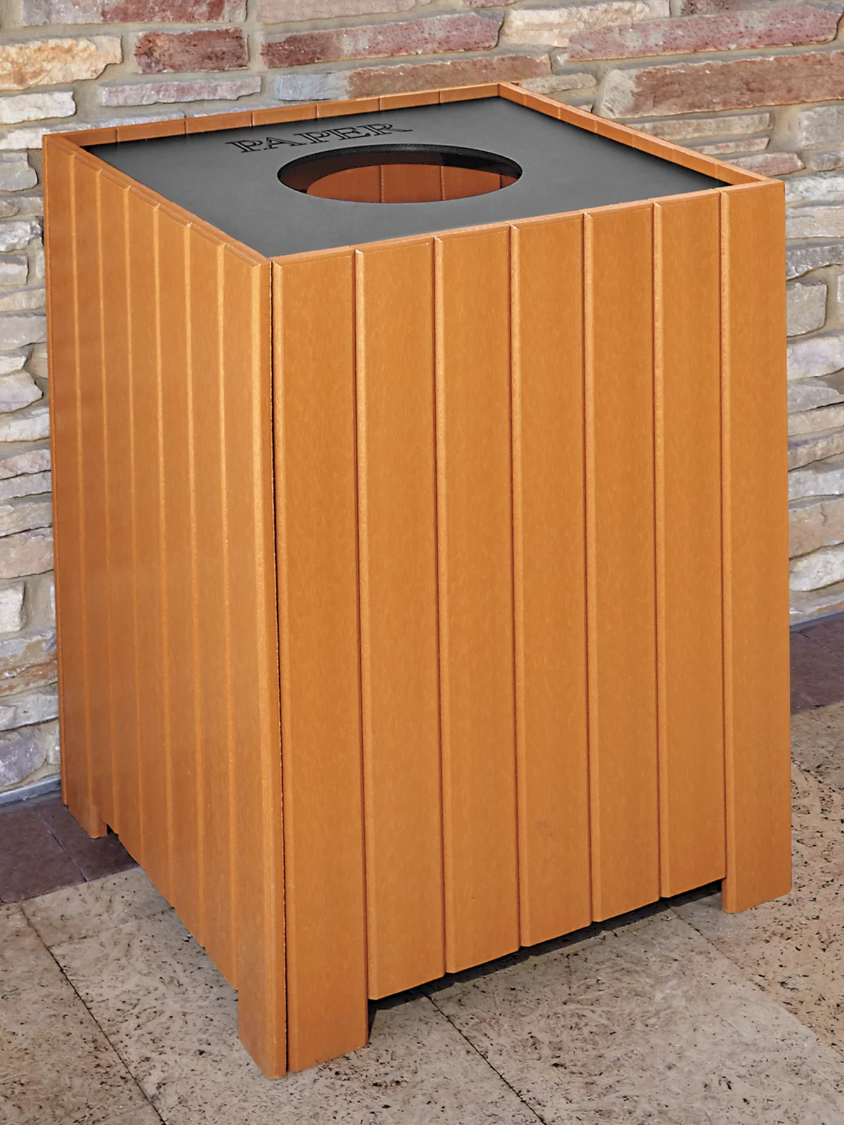 Recycled Plastic Trash Cans