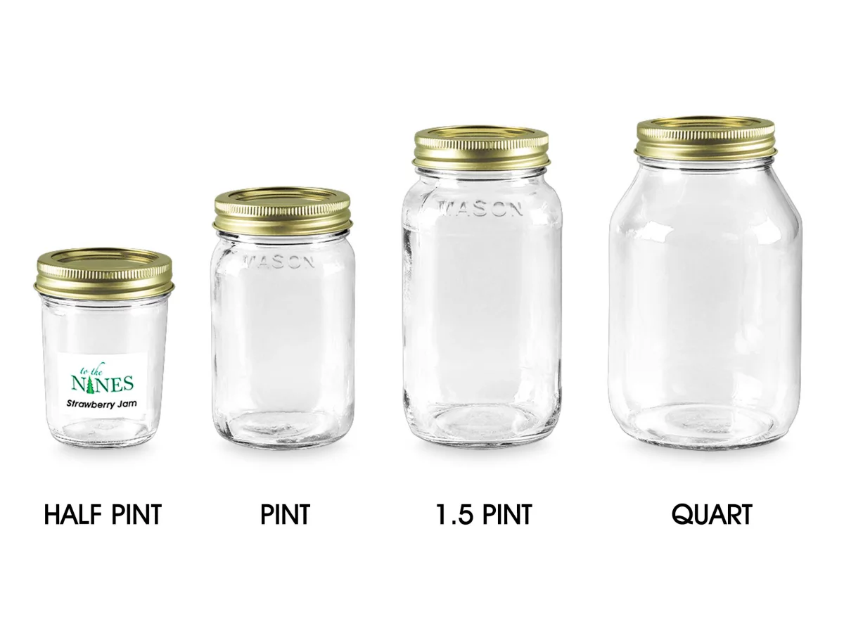 Standard Glass Canning Jars