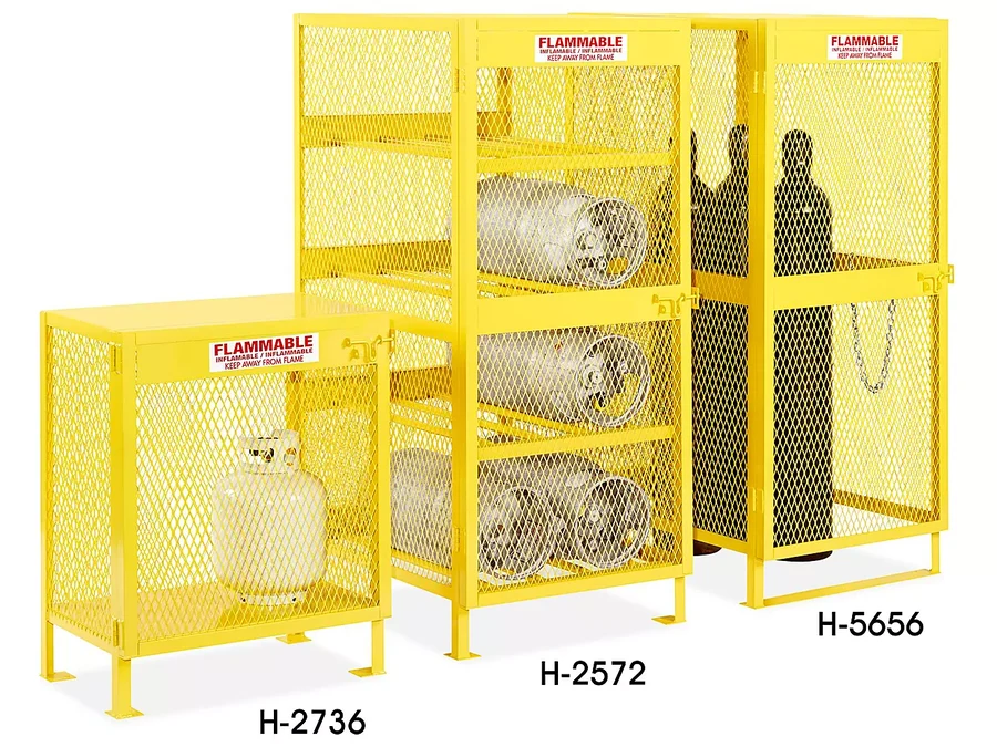 Steel Gas Cylinder Cabinets