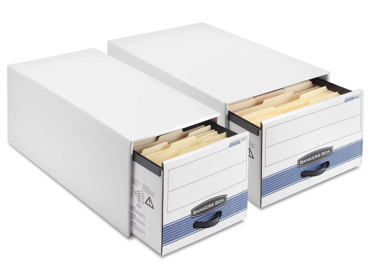 Storage Drawer File Boxes