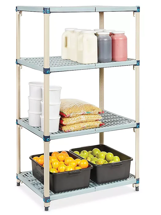 Vented Plastic Shelving