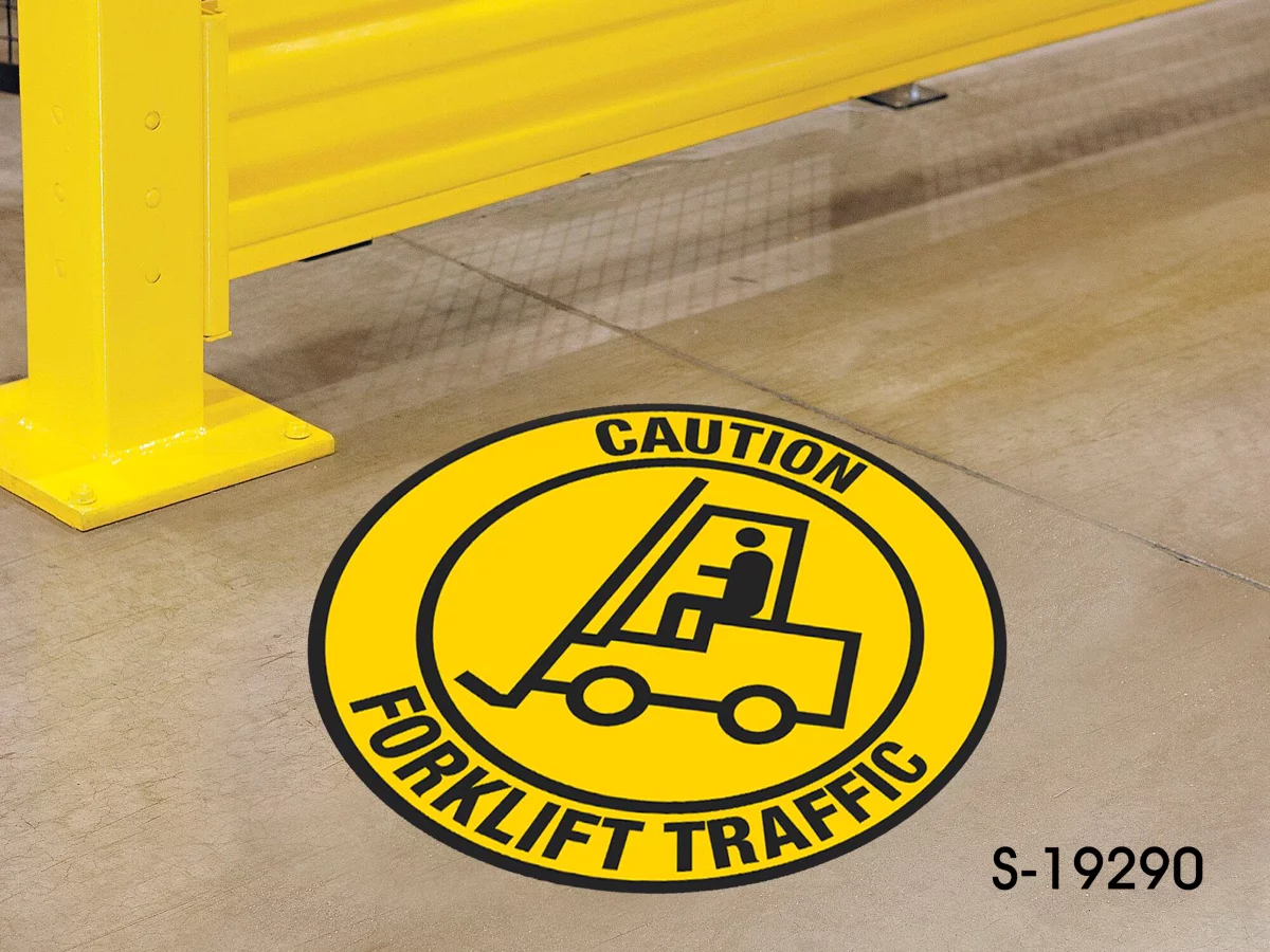 Warehouse Floor Signs