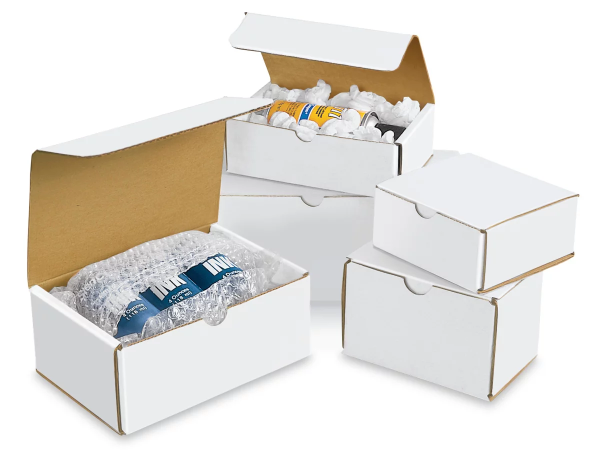 White Indestructo Mailers