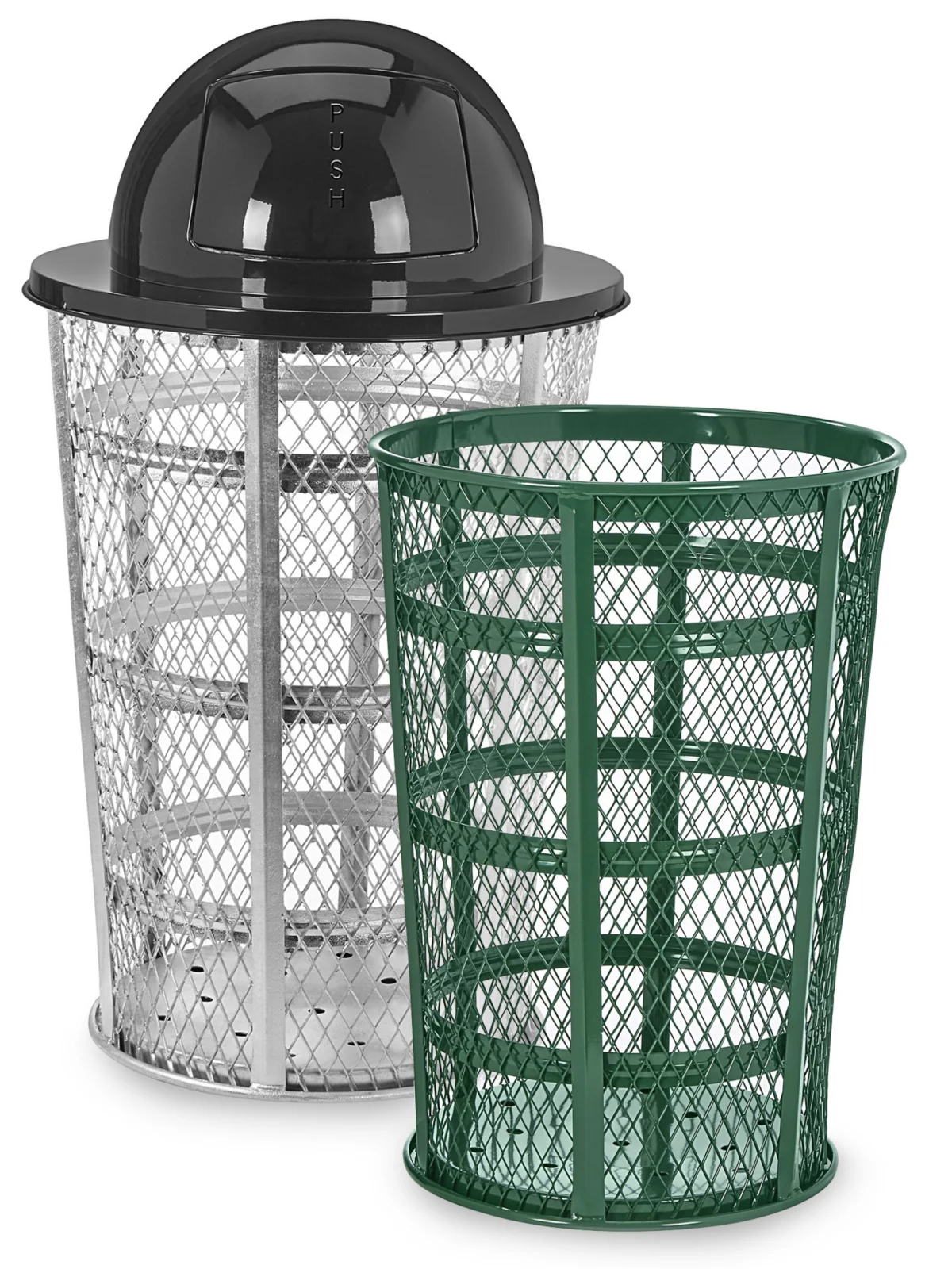 Wire Mesh Trash Can